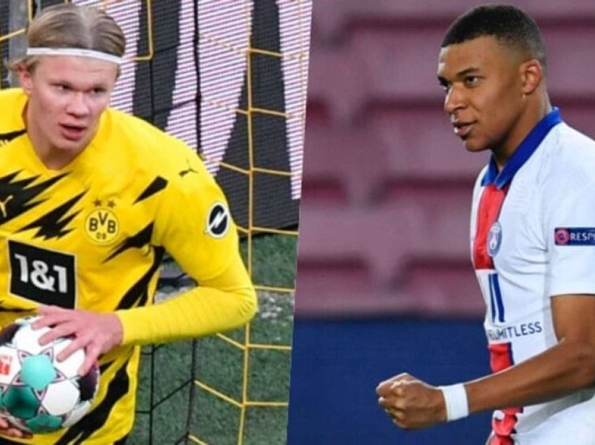 A mund ta imagjinoni një çift sulmues mes Erling Haaland dhe Kylian Mbappe?