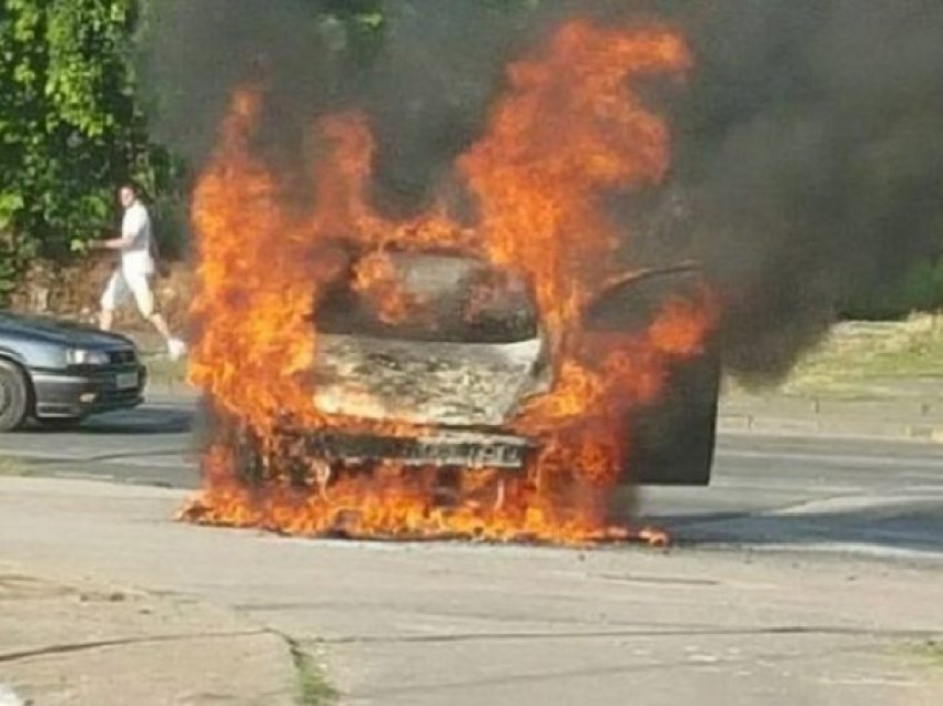 Fier/ Digjet makina, shkak shkëndija elektrike