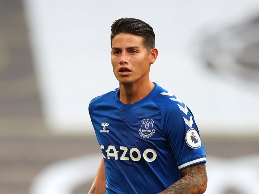 James Rodriguez hedh poshtë spekulimet se do largohet nga Everton