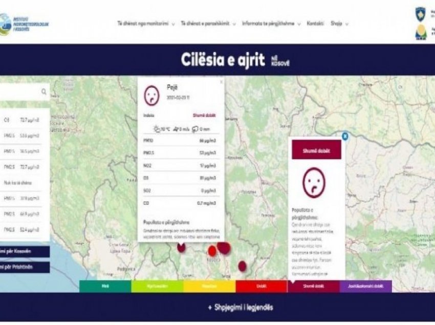 IHMK-ja ngrit nivelin e performancës për monitorim të cilësisë së ajrit