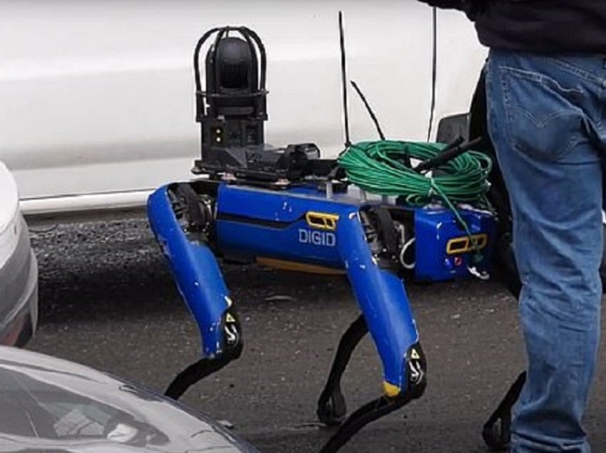 Qeni robot që do të ndihmojë policinë