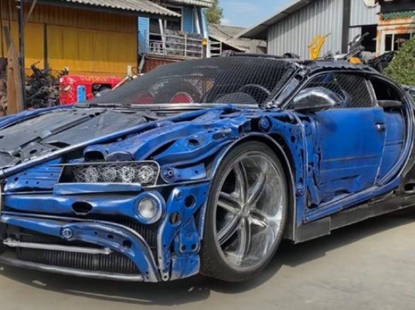 Bugatti Chiron i bërë nga “mbeturinat”