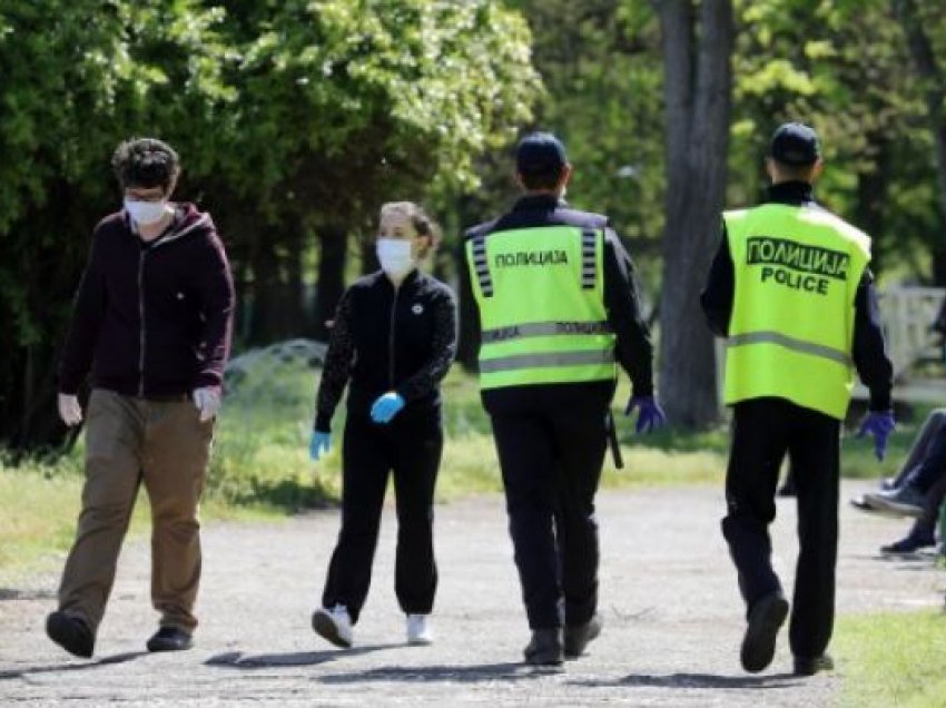 Maqedoni: 344 gjoba për qytetarët që nuk kanë mbajtur maska