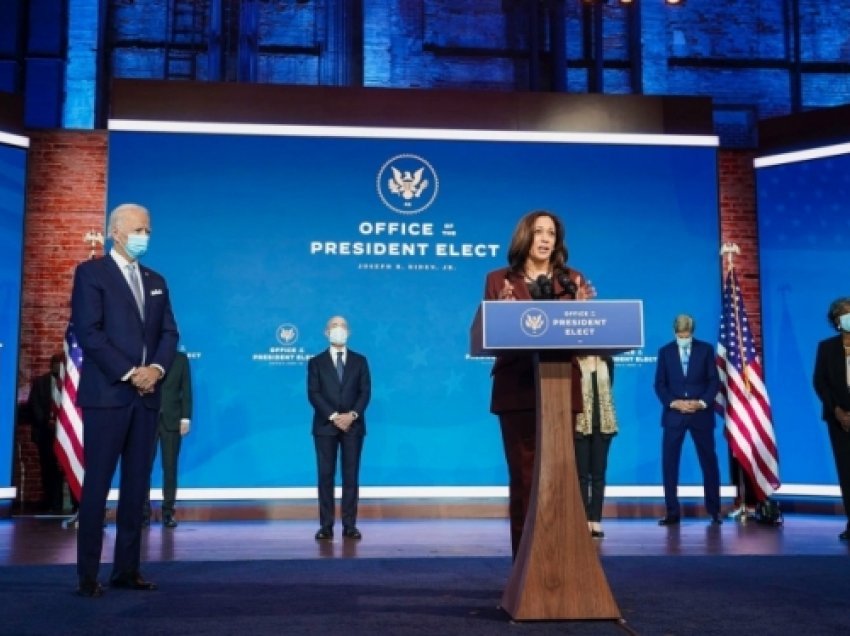 Zv-presidentja e zgjedhur Kamala Harris kërkon që të marrë fund sulmi në Kapitol