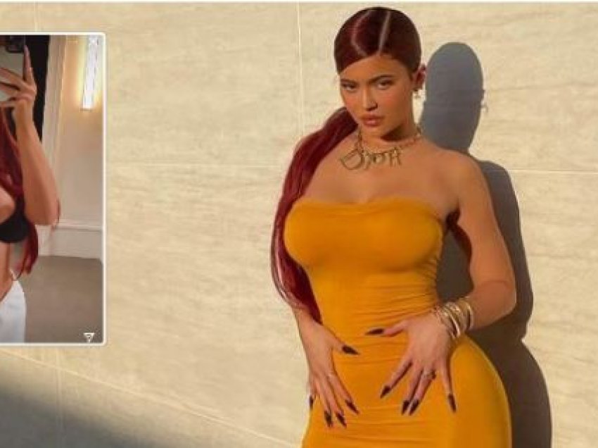 Gjysmë e zhveshur para kamerës, Kylie Jenner josh ndjekësit me këto imazhe