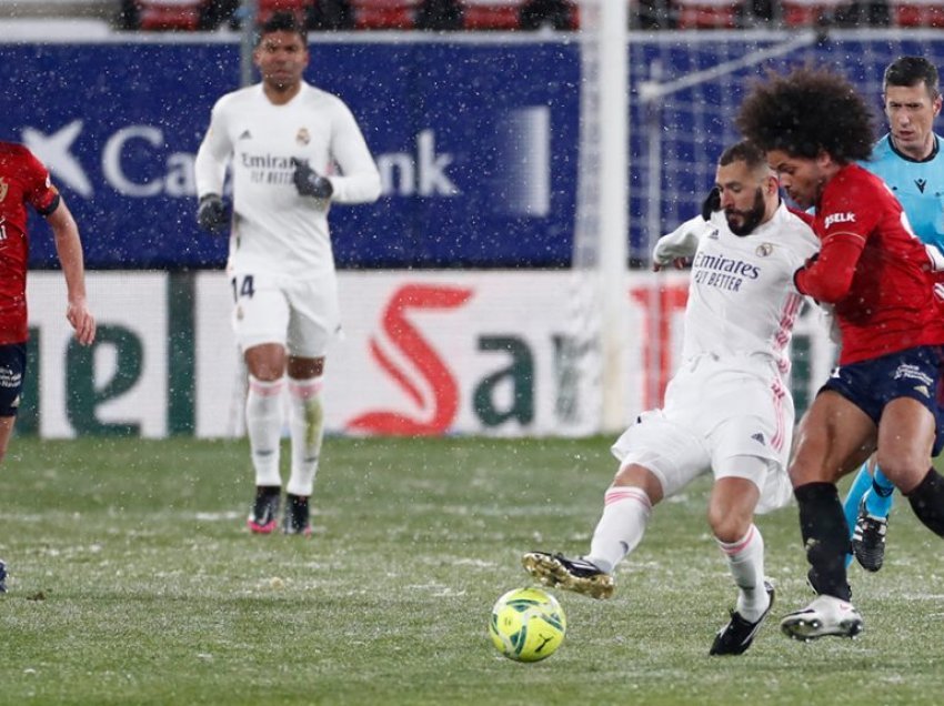 Real Madrid ndalet nga Osasuna