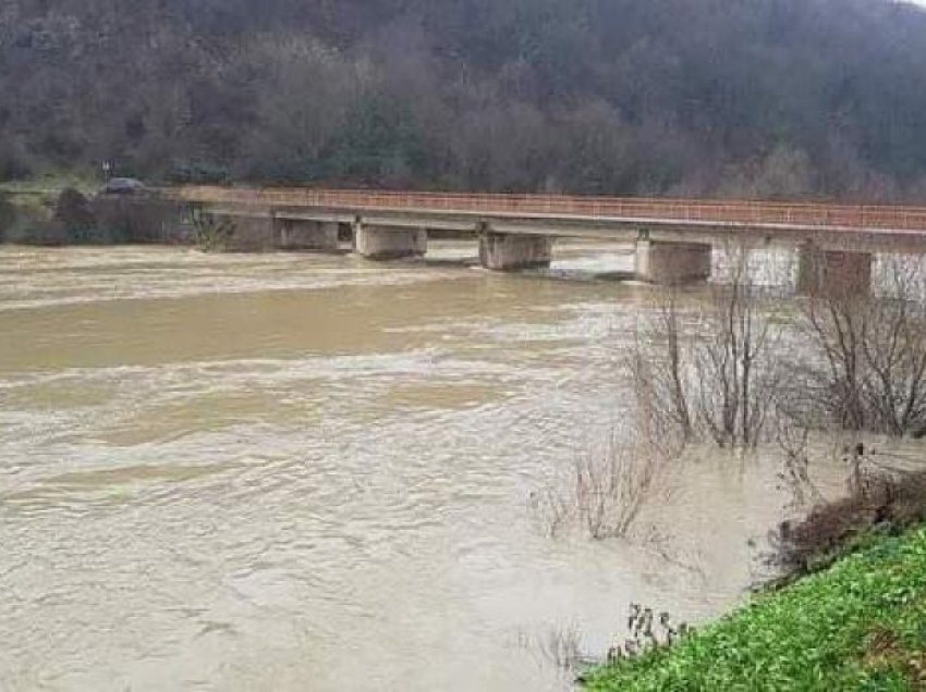 “Drini i Bardhë” del nga shtrati pas reshjeve të mëdha të shiut