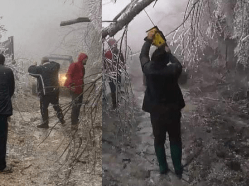 Probleme me energjinë në Lurë, era e fortë këput telat e korrentit