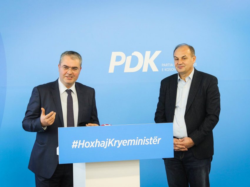 Hoxhaj prezanton aderimin e ri në PDK