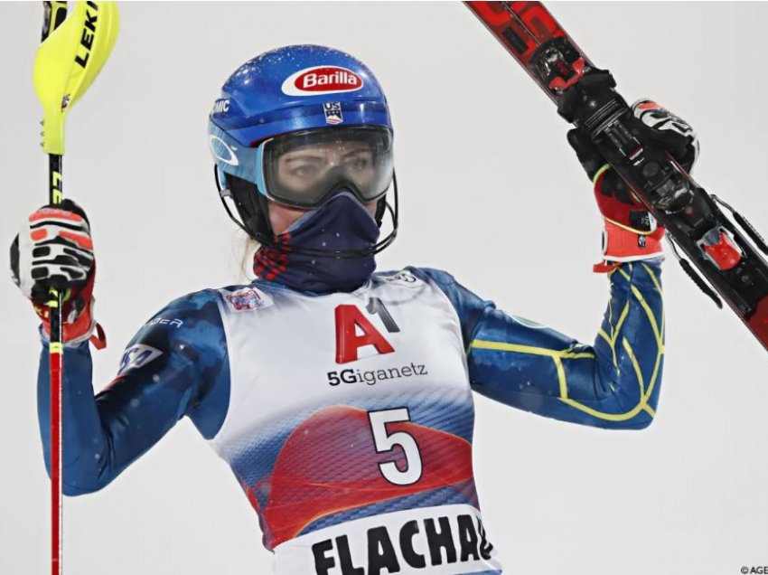 Shiffrin fiton në sllallom, fitorja e 44-të në këtë disiplinë