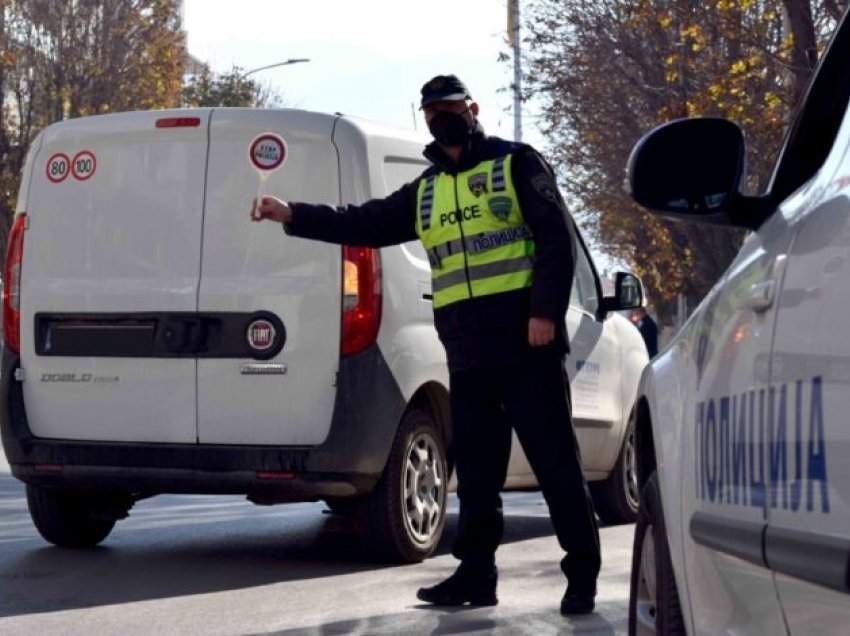 6489 gjoba për 10 ditë për shoferët e Maqedonisë