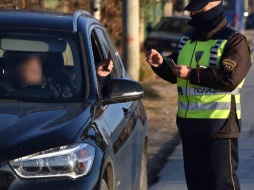 Dhjetëra shkupjanë kanë tejkaluar shpejtësinë e vozitjes, policia shqiptoi qindra gjoba