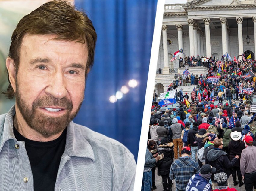 Chuck Norris i pranishëm në sulmin në Capitol? Flet menaxheri i tij