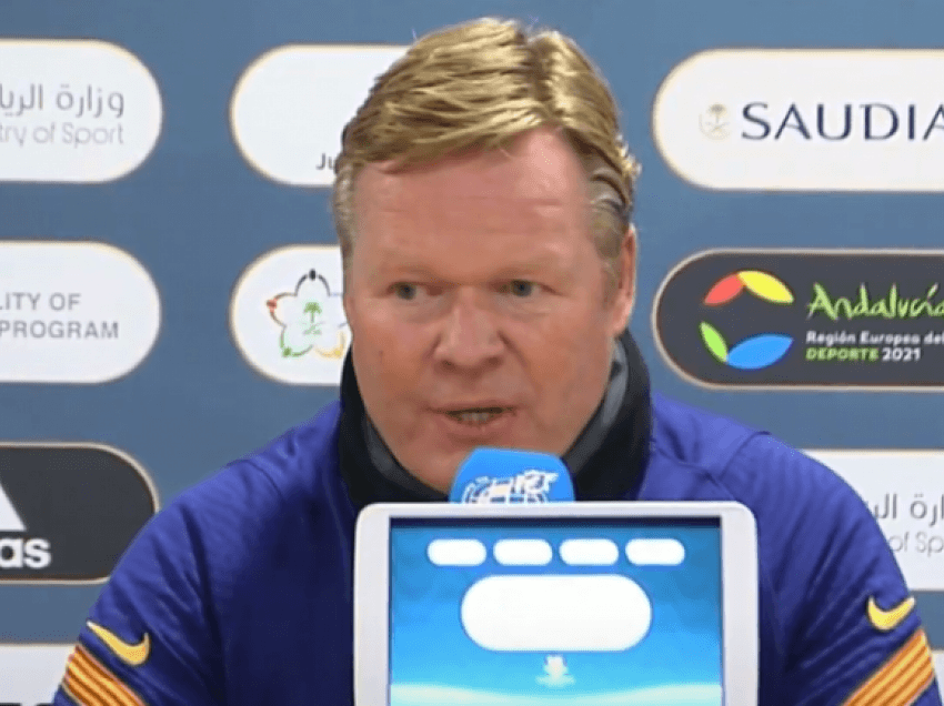 Koeman thotë se ekipi është rikuperuar, tregon se a do të paraqitet Messi në finale