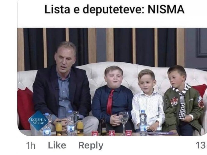 Plas shakaja me kandidatët për deputetë nga Nisma