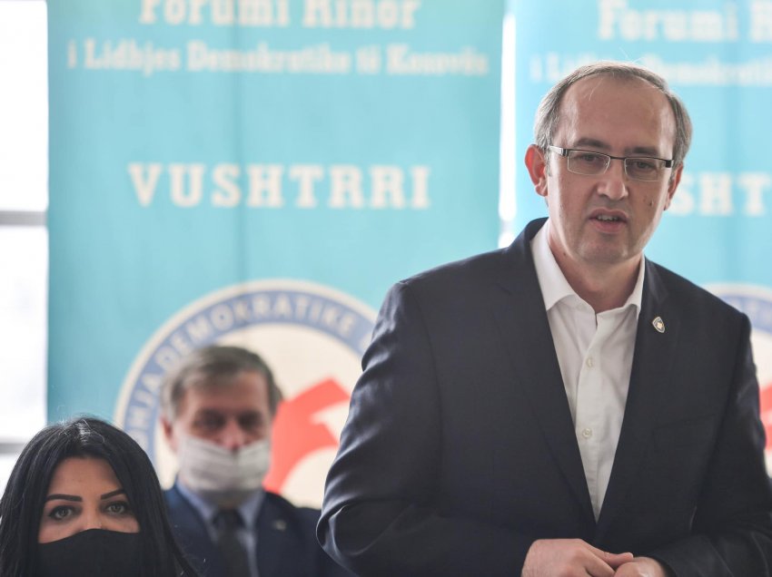 Hoti: Vushtrria gjithmonë ka qenë fituese, sepse ishte me vizionin e presidentit Rugova