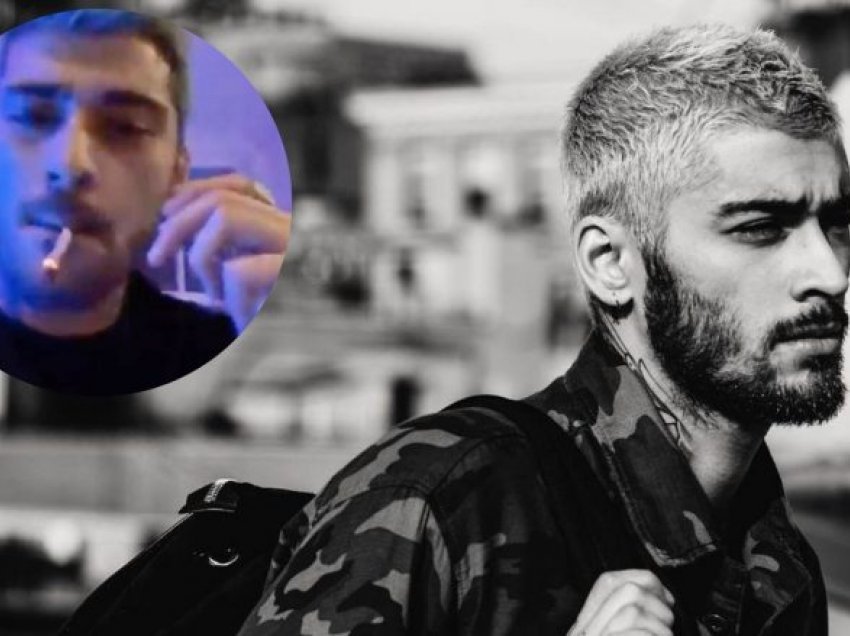 Zayn Malik shqetëson fansat, tymos dhe përdor alkool në mëngjesin e hershëm