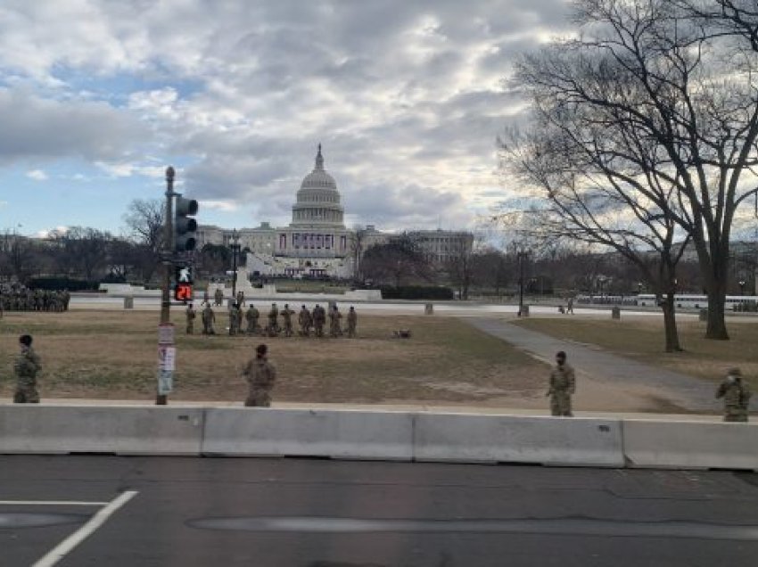 Çitaku publikon fotografi nga përgatitjet për inaugurimin e Biden