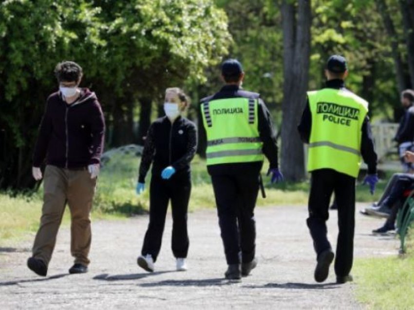 Gjobiten 407 persona për mosmbajtje të maskës mbrojtëse