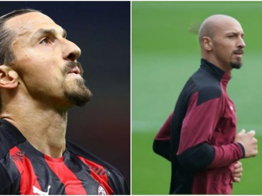 Ibrahimovic vazhdon t’i befasojë tifozët e Milanit – tani rruan kokën tërësisht