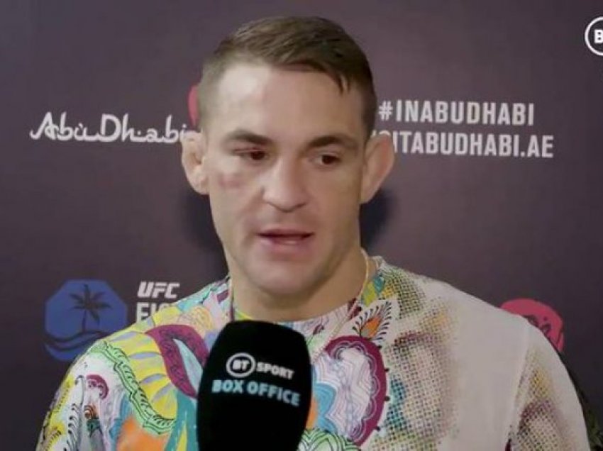 ‘Një sportist model’ – Dustin Poirier me deklaratë emocionale pas fitores ndaj McGregor, që nuk tentoi të impresiononte Khabibin