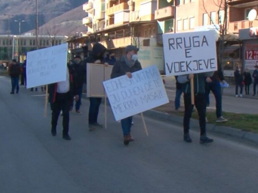 “Rruga e vdekjeve”, protestuesit me ultimatum për komunën e Tetovës