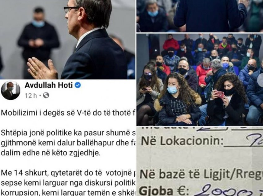 “Gjoba gjobë”, LDK-së i shkruhet edhe një tiketë prej 2 mijë eurove