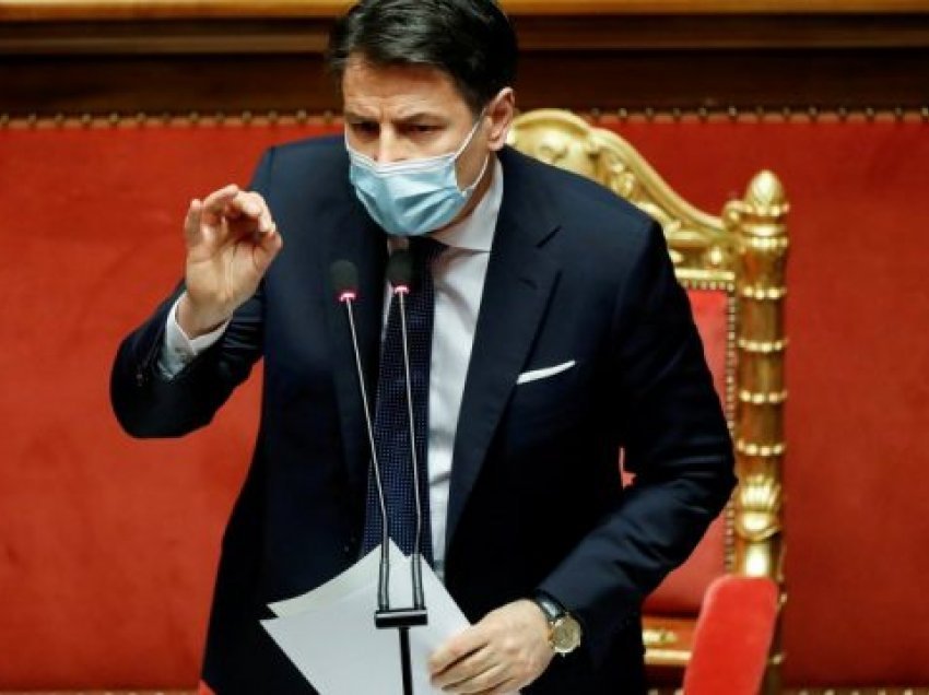 Jep dorëheqje kryeministri italian, Giuseppe Conte