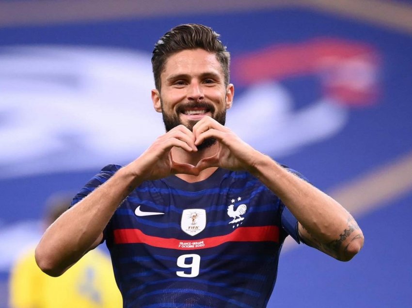 Ja kur pritet që Olivier Giroud të zbarkojë në Milano