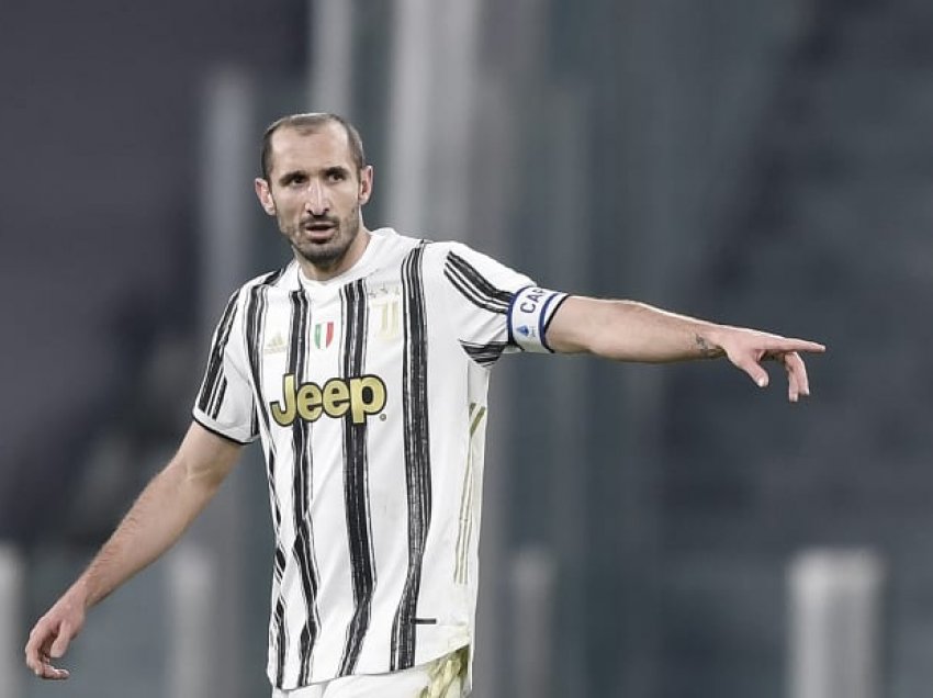 Giorgio Chiellini pritet ta rinovojë kontratën me Juventusin