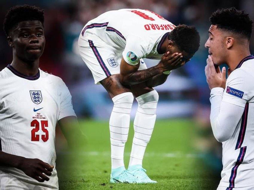 Pas humbjes nga Italia, Rashford, Sancho dhe Saka ofendohen rëndë 