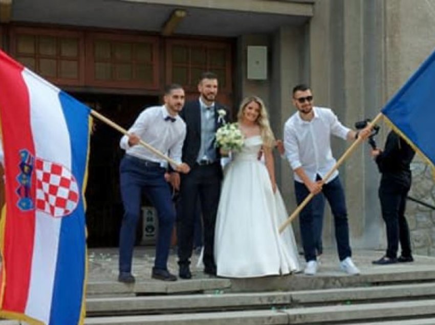 Martohet vajza e legjendës së Kosovës në Zagreb, shqiptarët dhe kroatët e kallin me vallen e Rugovës