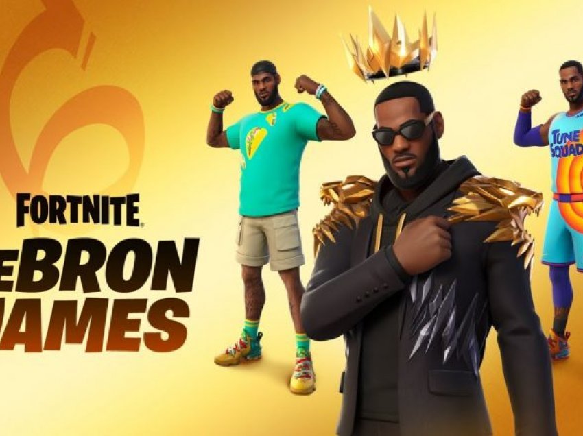 LeBron James arrin në Fortnite