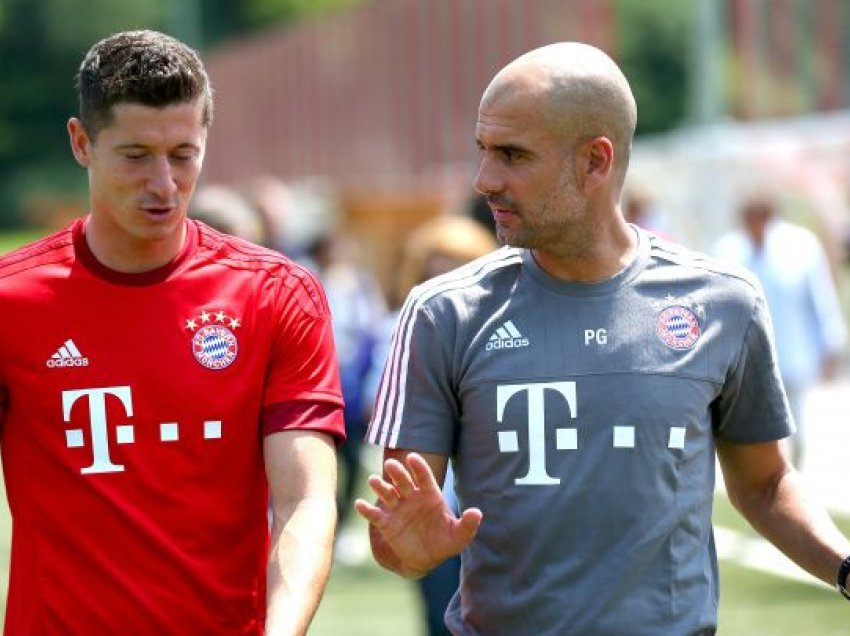 Guardiola ndërhyn mes Real Madridit dhe Lewandowskit