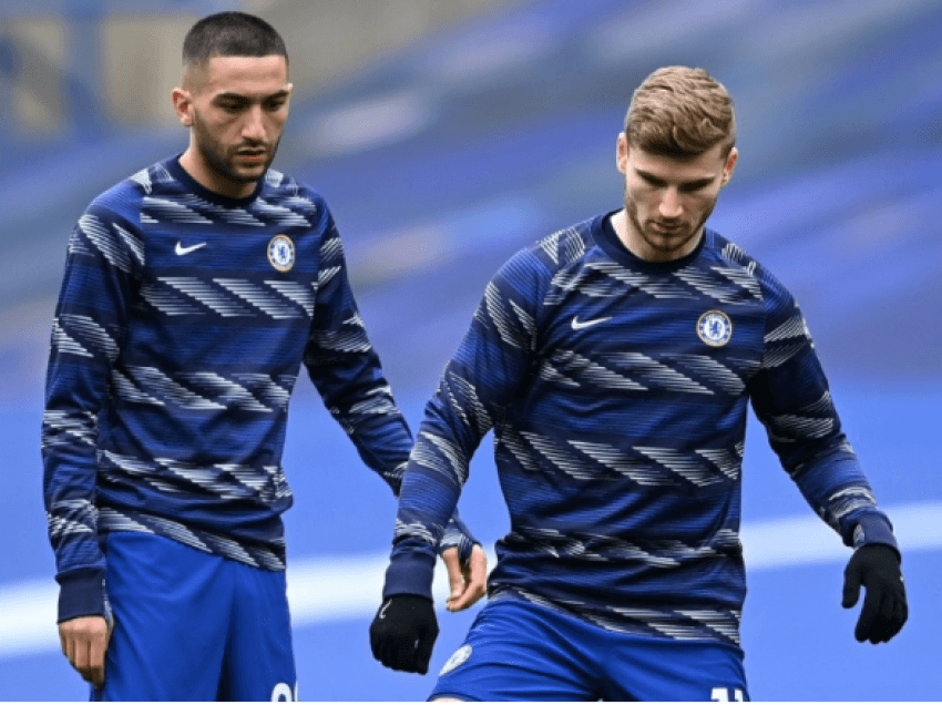 Chelsea nuk dorëzohet, sakrifikon Ziyech dhe Werner