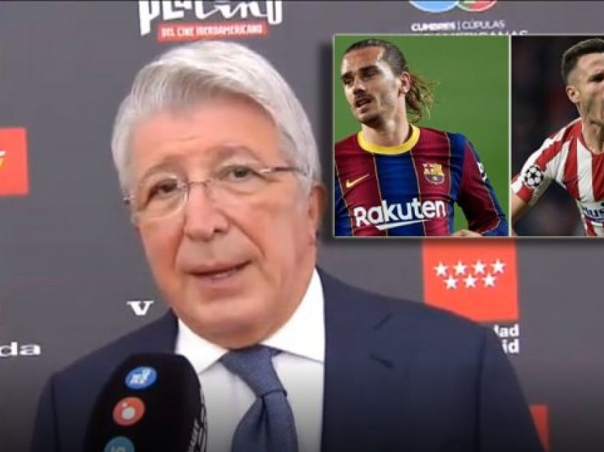 Presidenti i Atleticos për shkëmbimin Griezmann-Saul