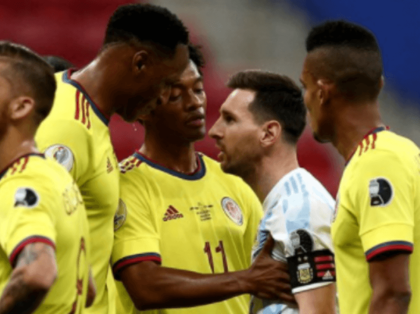 Yerri Mina i përgjigjet Messit pas ngjarjes në Kupën e Amerikës