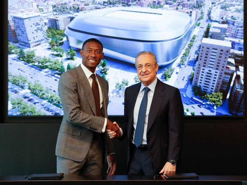 Alaba prezantohet te Real Madridi