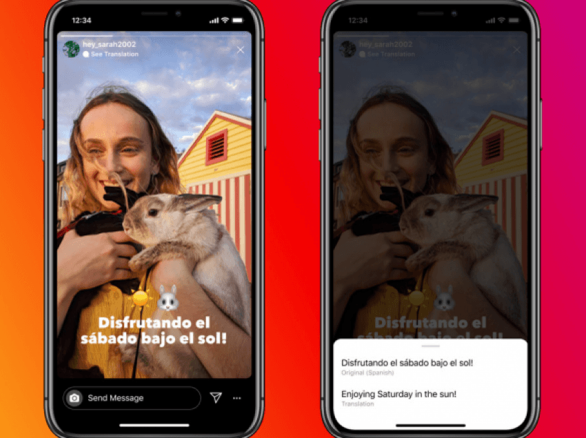 Tani mund të përkthejë Instagrami tekstin në ‘storie’