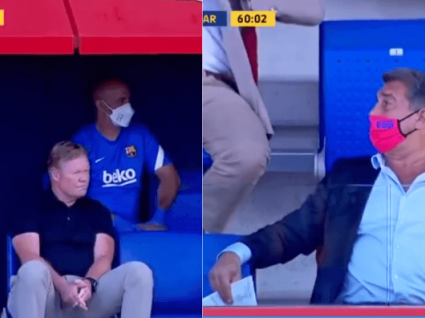 Reagimi i Laportës dhe Koeman pas super golit të shqiiptarit