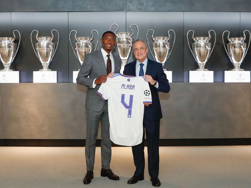 Prezantohet David Alaba, Reali i jep numrin e Sergio Ramos