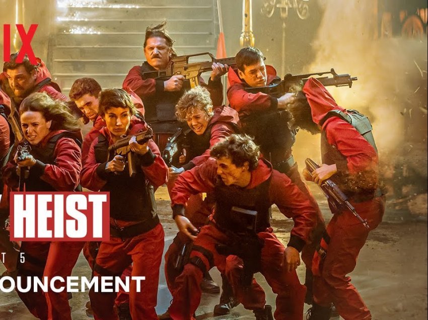 Me këtë datë publikohet traileri i sezonit final të “Money Heist” 