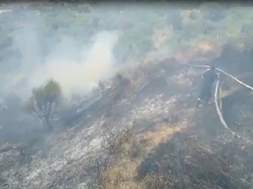 Vatër zjarri në Radhimë, rrezikohen hotelet dhe bizneset