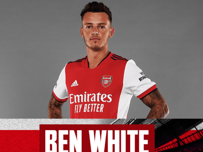 Ben White i bashkohet Arsenalit