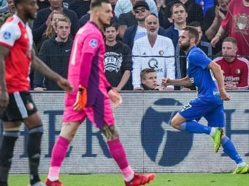 Astrit Fazliu rrëfen golin në “De Kuip”: Ndjenjë e veçantë t’i shënosh Feyenoord-it, nuk patëm fat!