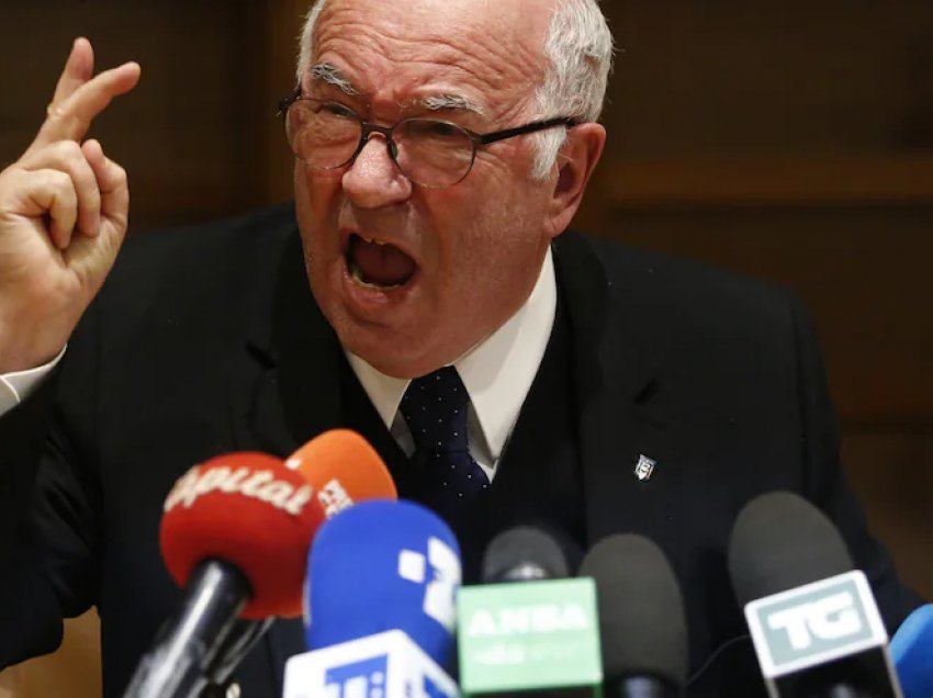 Tavecchio: UEFA nuk mund të përjashtojë Juven, Barcelonën dhe Realin