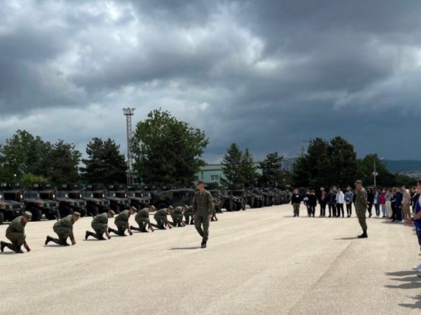 Fotografitë fantastike të fëmijëve të Kosovës: Ata i shkuan FSK-së në kazermë