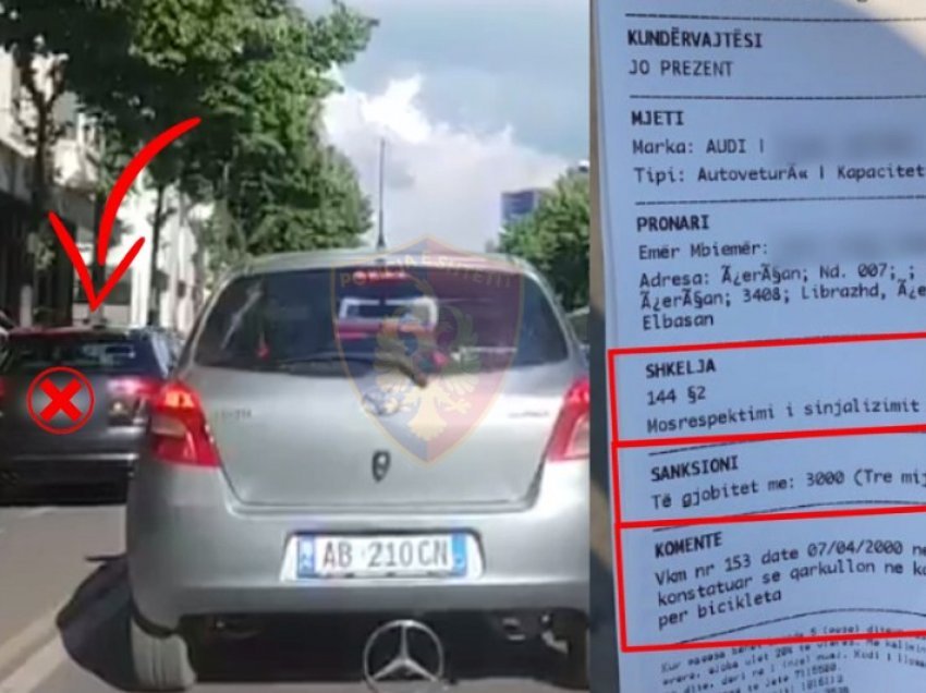 Policia rrugore në aksion/ Gjoba dhe heqje patentash për shkelësit