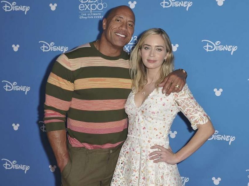 “Jungle Cruise” filmi i ardhshëm i yjeve Dwayne Johnson dhe Emily Blunt