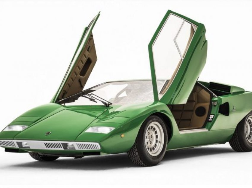 Edhe sot ndikon në dizajnet e Lamborghini, modeli Countach feston 50-vjetorin